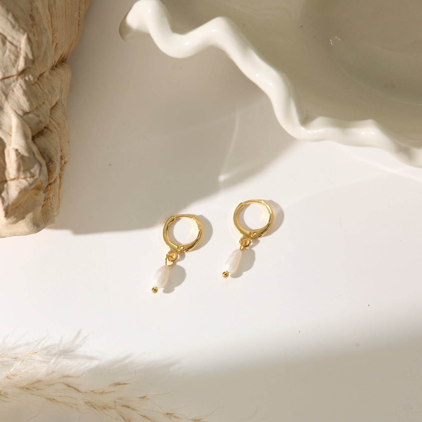Fruit Series Earrings Gold Plated Diamond Colorful Playful